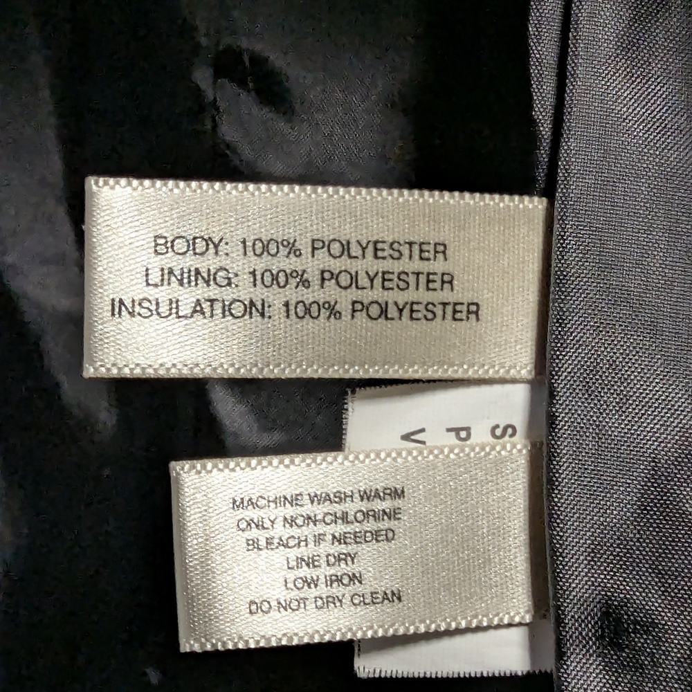 Women's Cutter & Buck Black Washington State Cougars Charter Full-Zip Size Mediu - Picture 10 of 12